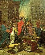Theodore   Gericault la predication de saint paul a ephese oil painting